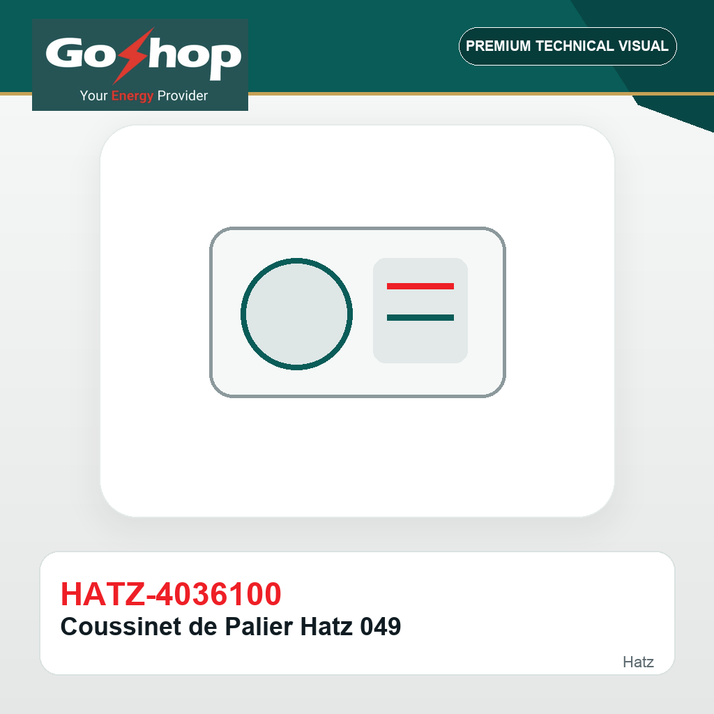 Coussinet de Palier Hatz 049