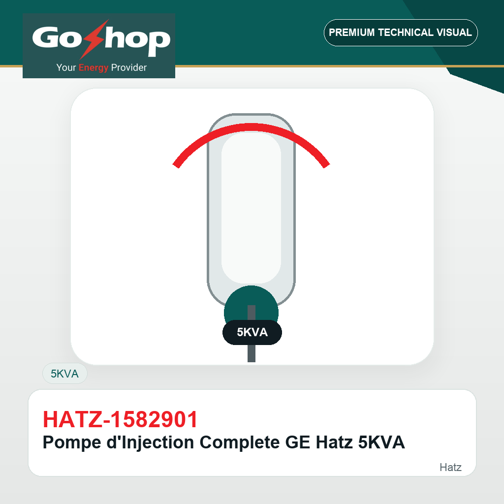 Pompe d'Injection Complete GE Hatz 5KVA