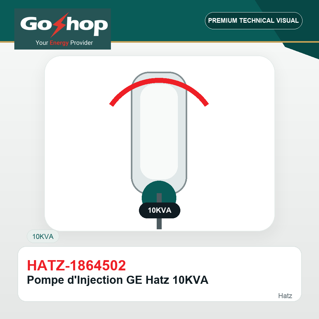 Pompe d'Injection GE Hatz 10KVA