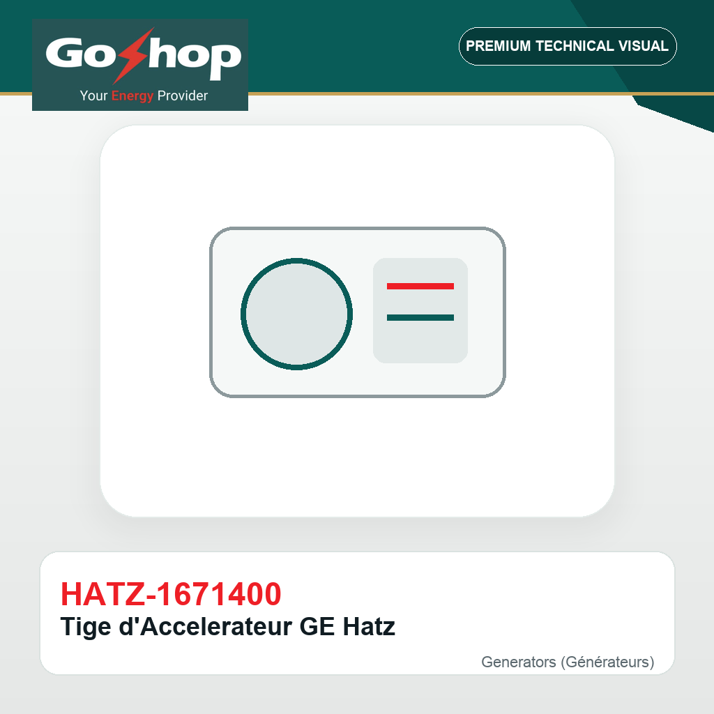 Tige d'Accelerateur GE Hatz