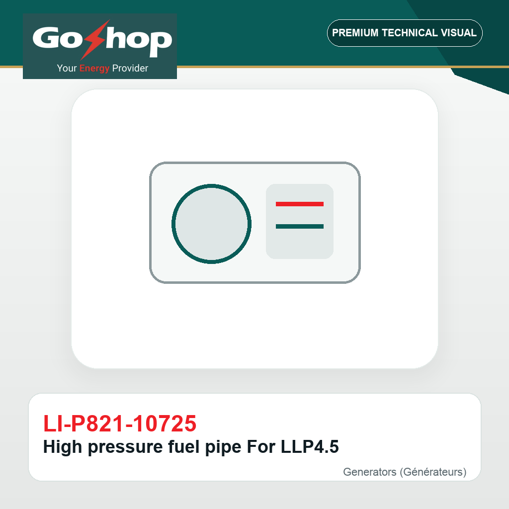 High pressure fuel pipe For LLP4.5