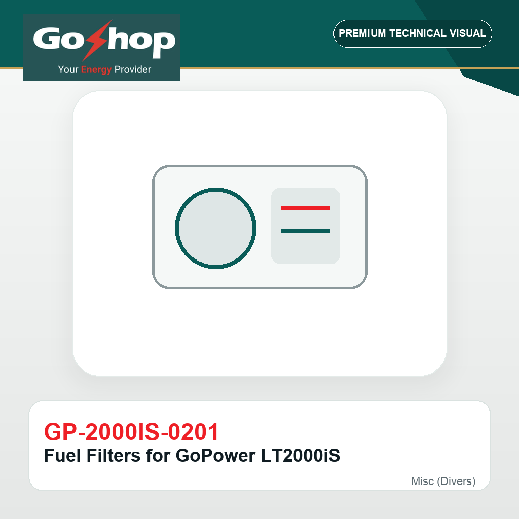 Fuel Filters for GoPower LT2000iS