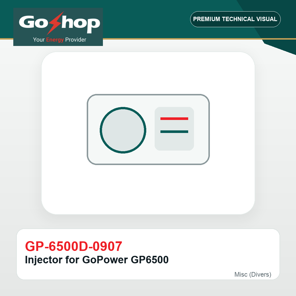 Injector for GoPower GP6500