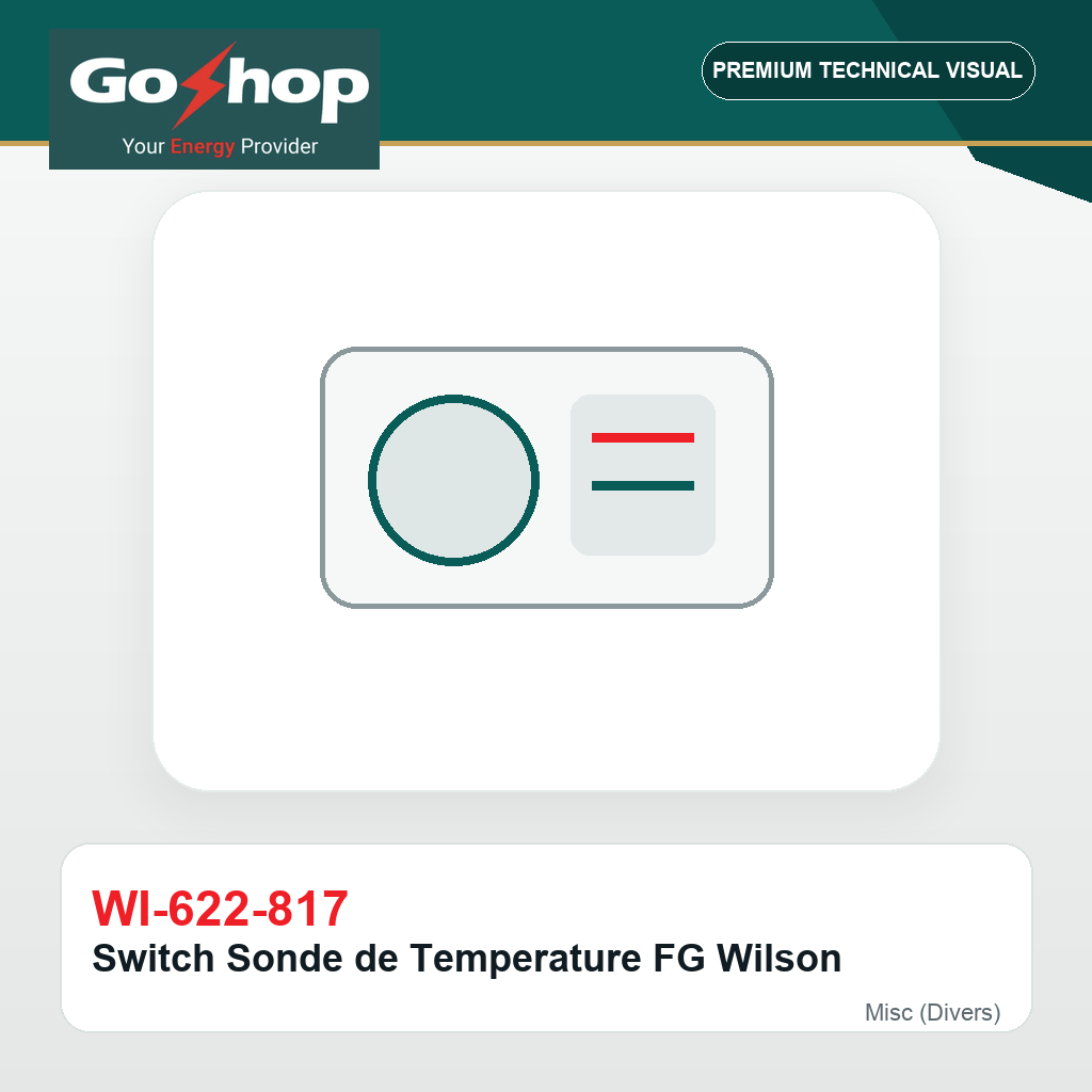 Switch Sonde de Temperature FG Wilson