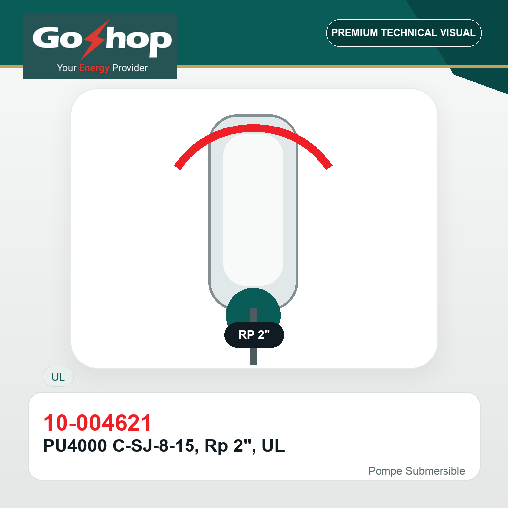 PU4000 C-SJ-8-15, Rp 2", UL 