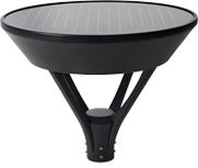 GoSolar Post-Top PL008, 6500K With Pole (white/blanche)