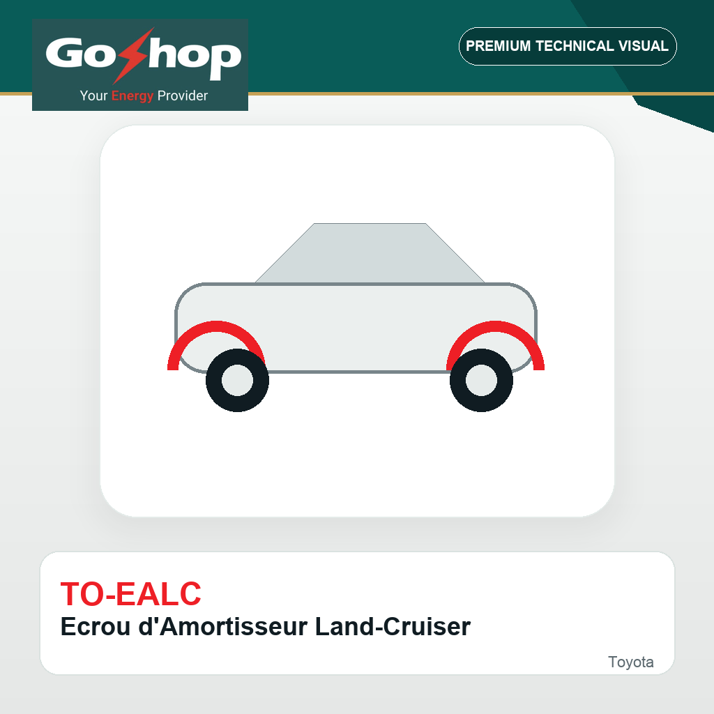 Ecrou d'Amortisseur Land-Cruiser