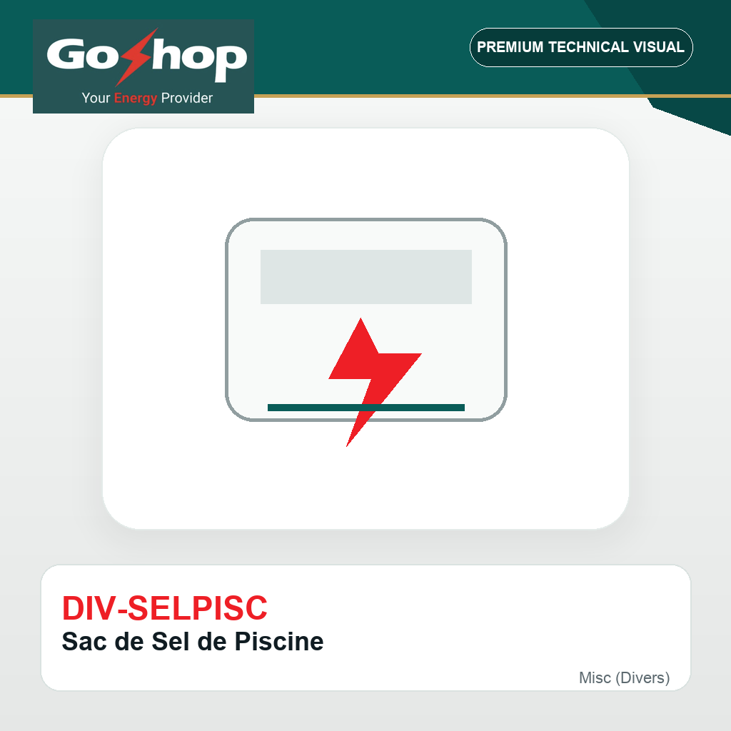 Sac de Sel de Piscine