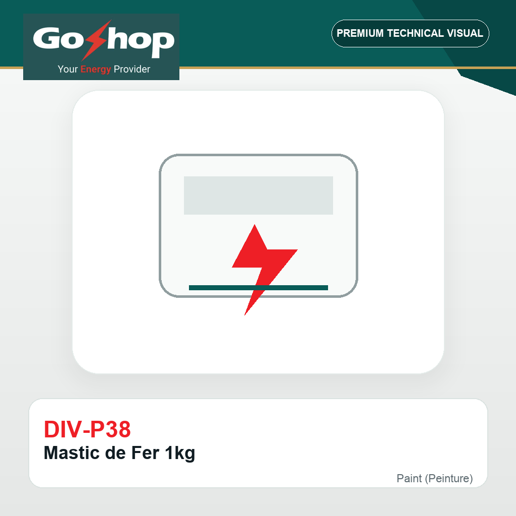 Mastic de Fer 1kg