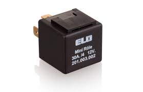 Elo Mini Relay 30A 12V 4 Terminals(700.130.102.202)