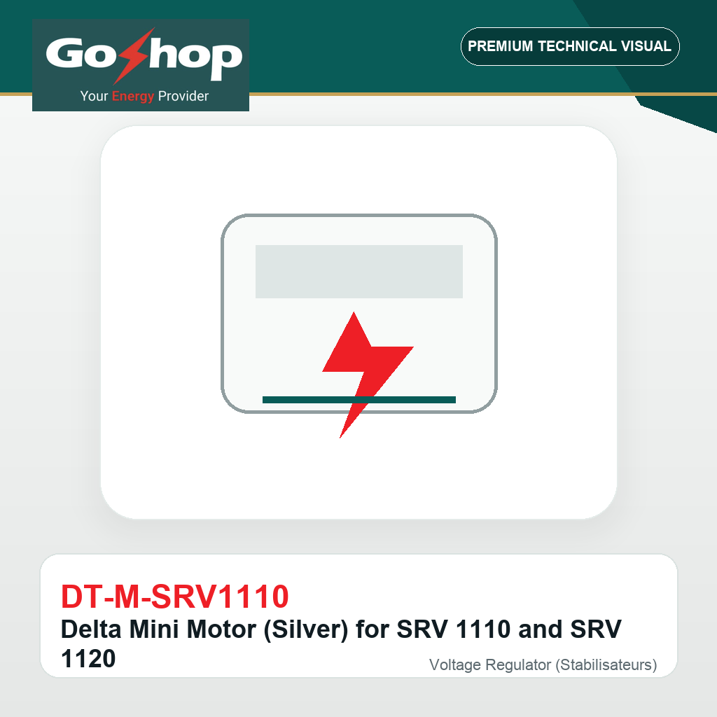 Delta Mini Motor (Silver) for SRV 1110 and SRV 1120