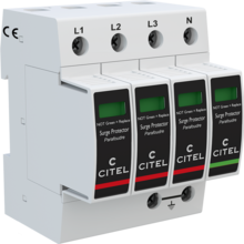 Citel SPD AC Parafoudre de Type2+3-Triphasé+N, Imax:50kA Class C