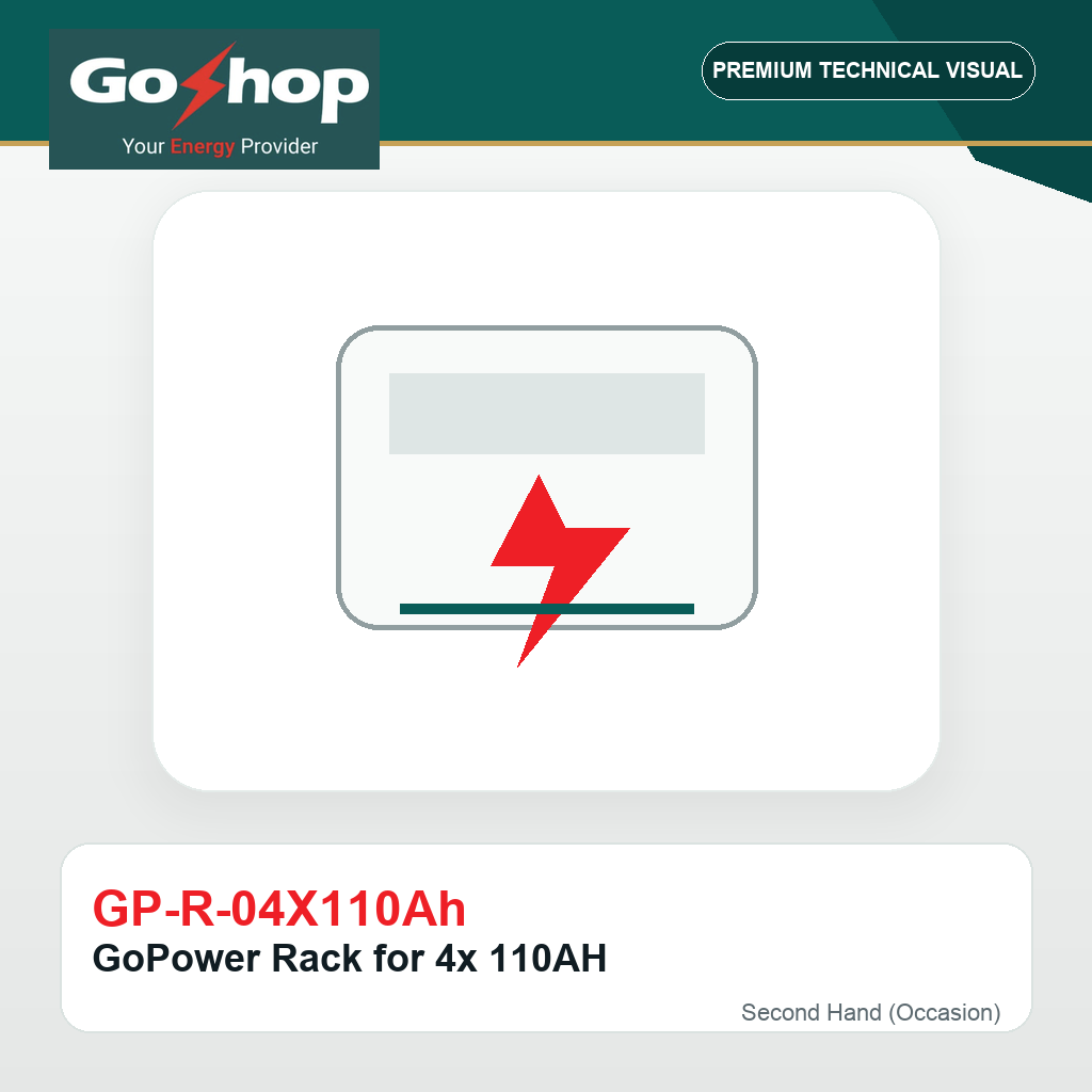 GoPower Rack for 4x110AH