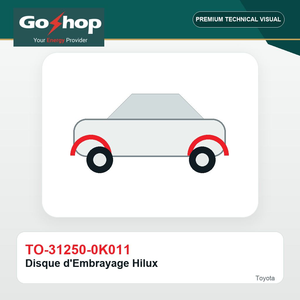 Disque d'Embrayage Hilux