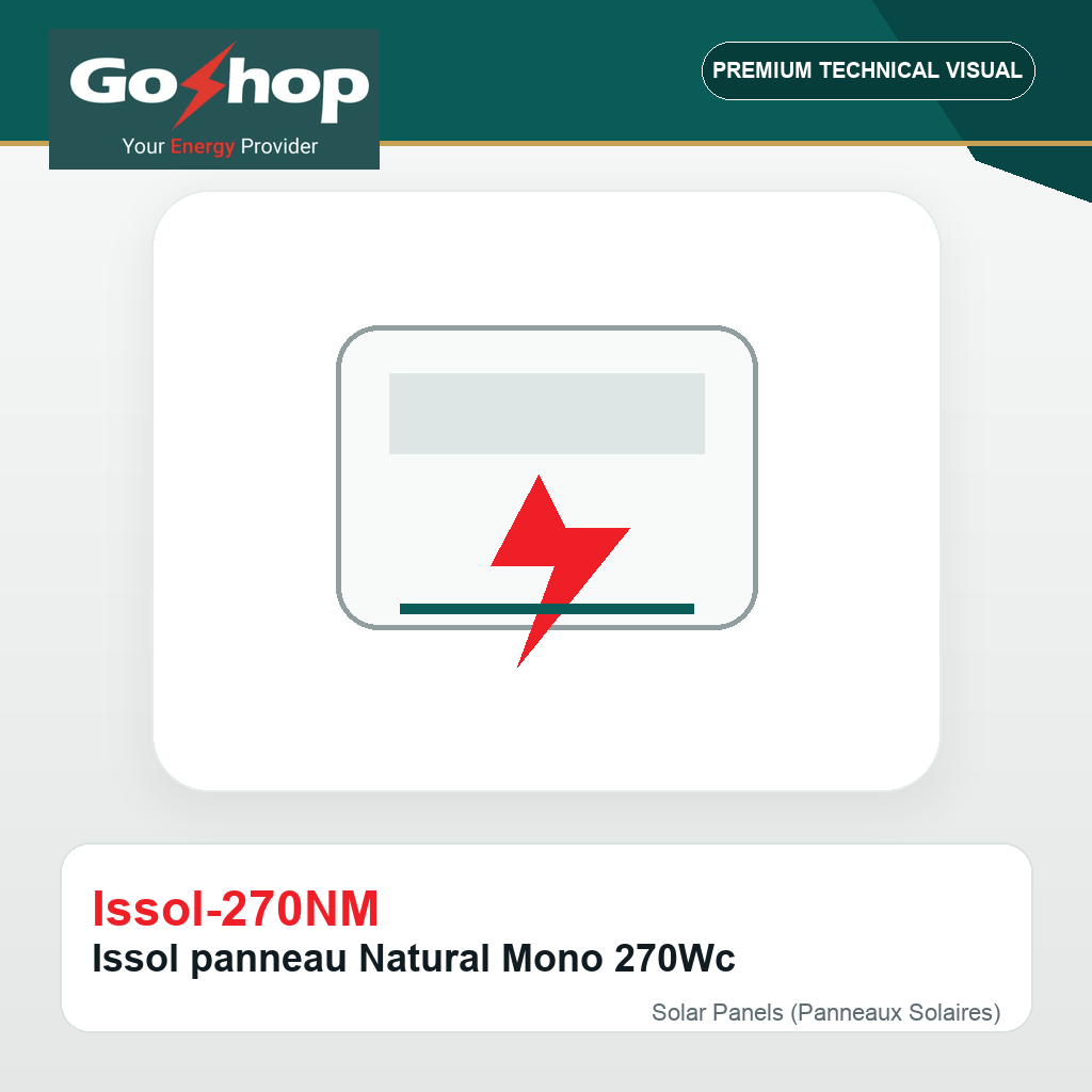 Issol panneau Natural Mono 270Wc