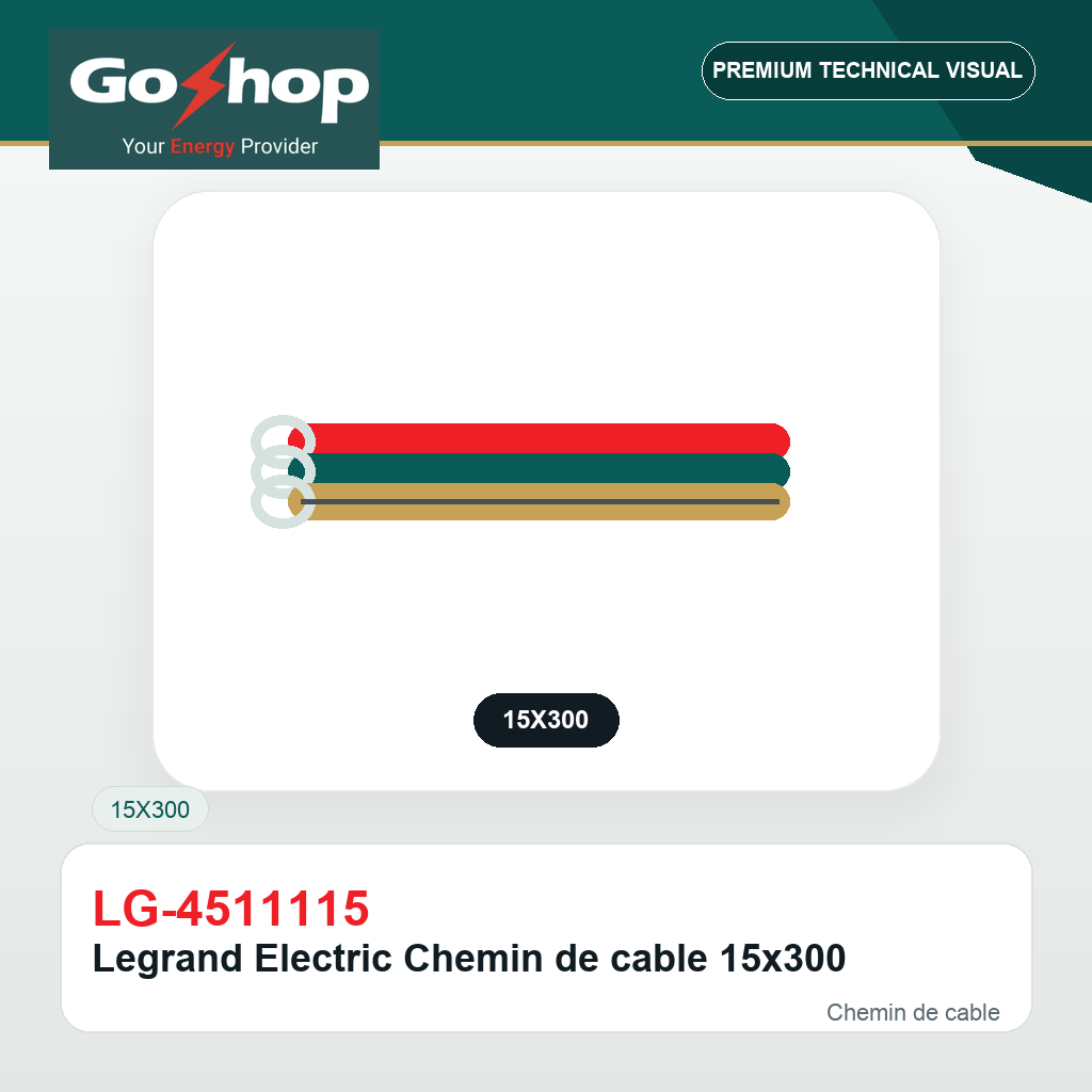 Legrand Electric Chemin de cable 15x300