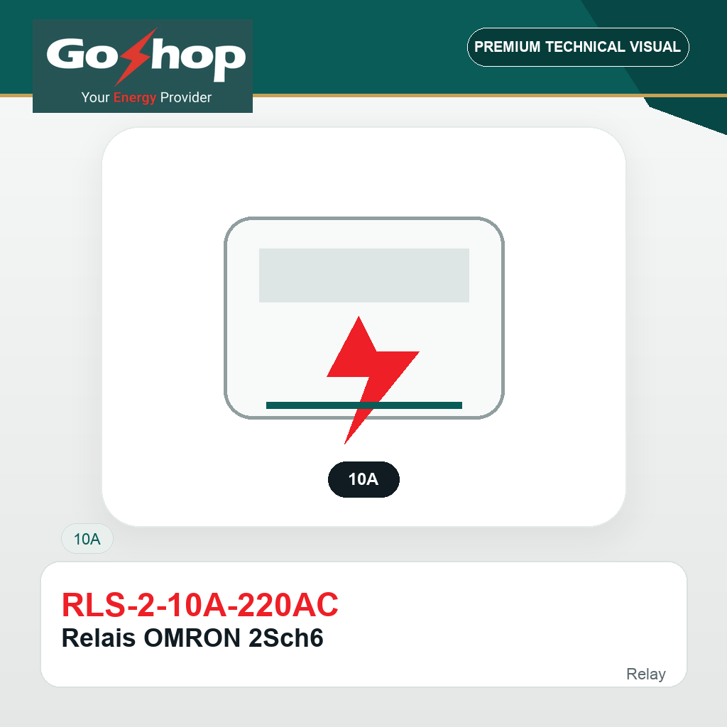 Relais OMRON 2Sch6