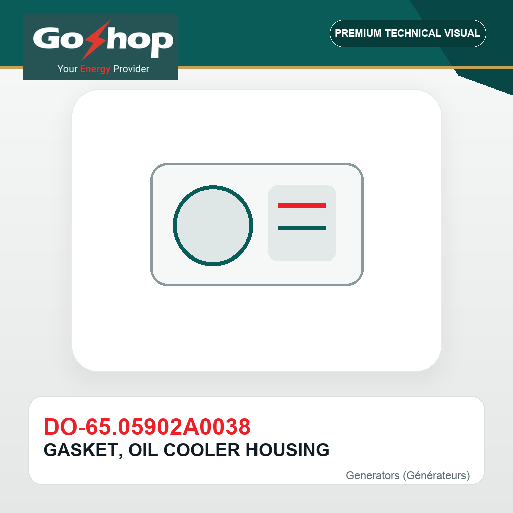 GASKET, OIL COOLER HOUSING