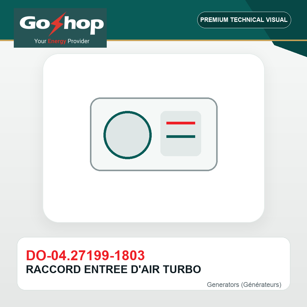 RACCORD ENTREE D'AIR TURBO