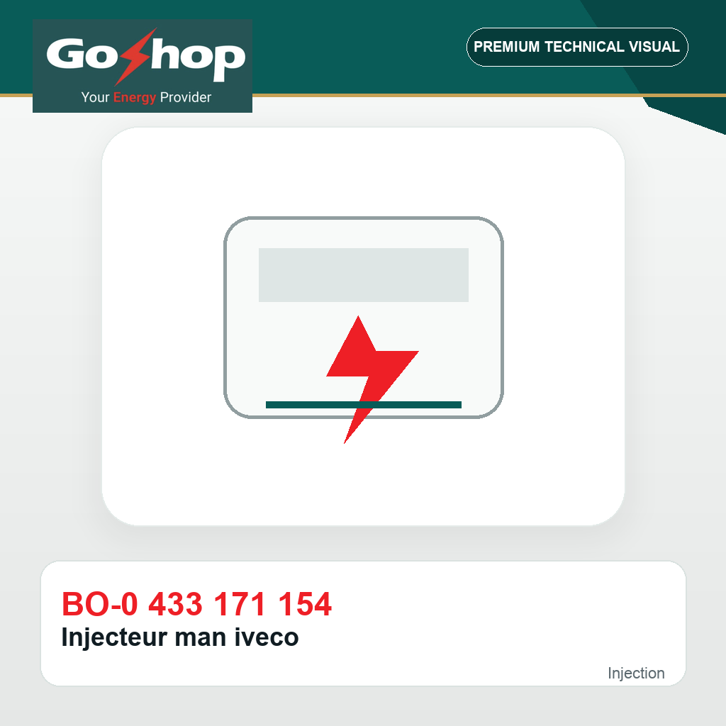 Injecteur man iveco