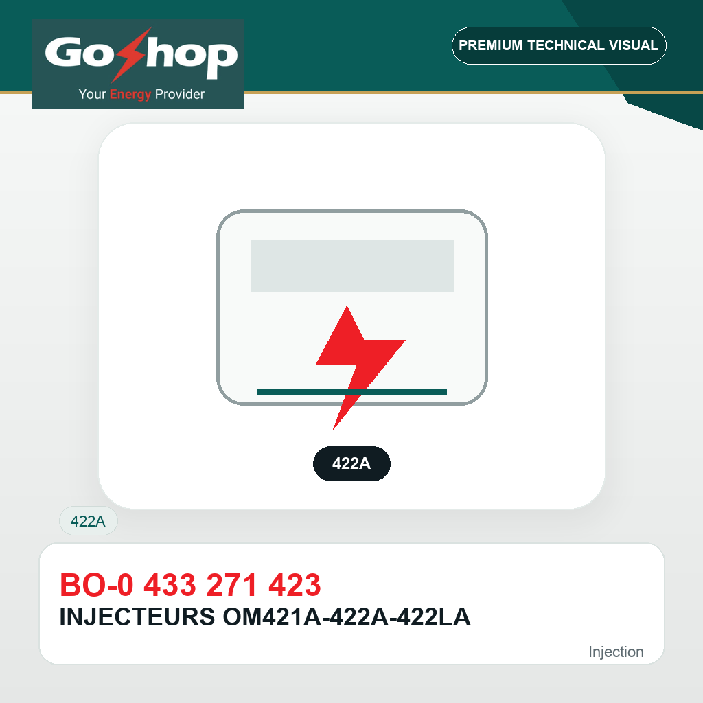 INJECTEURS OM421A-422A-422LA