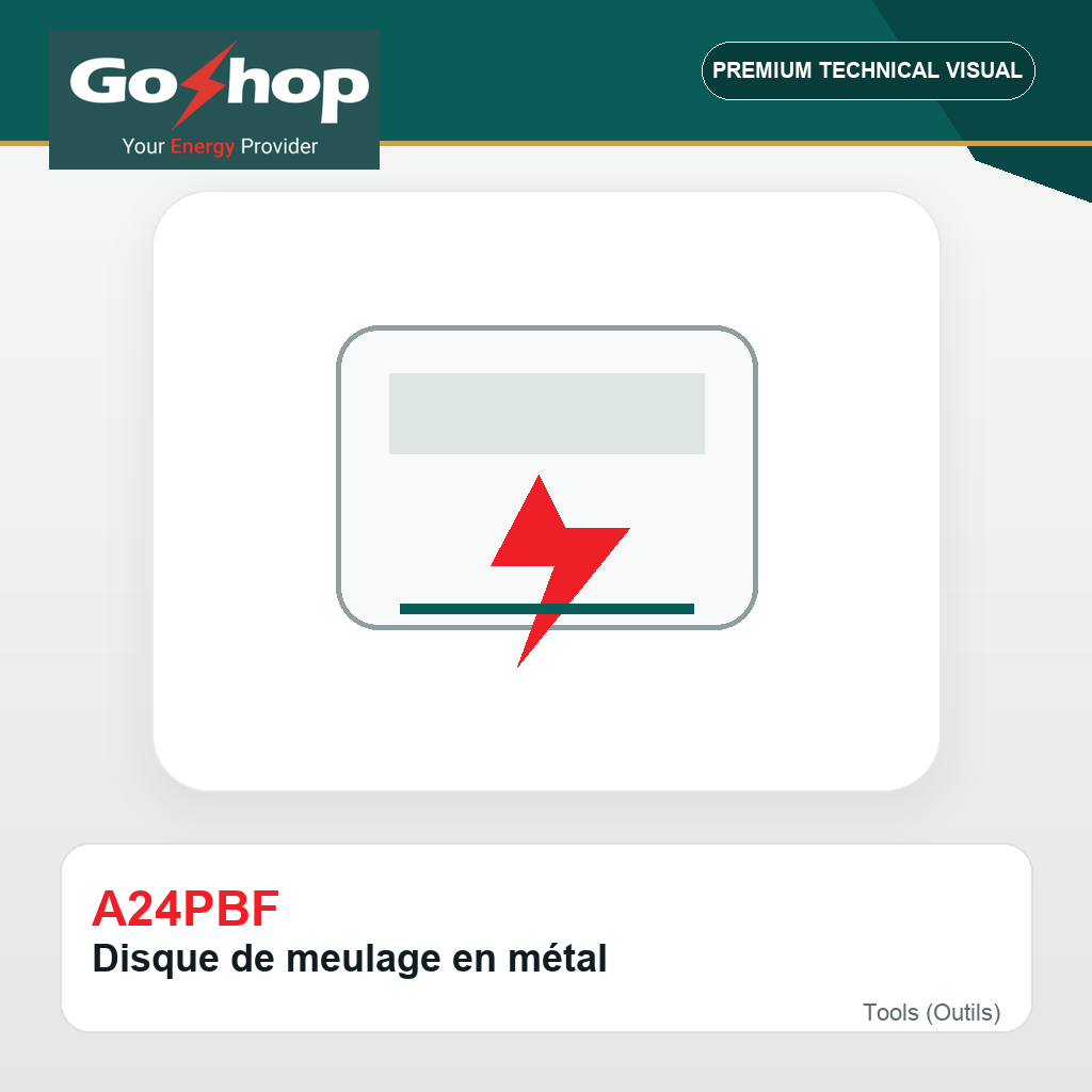 Disque de meulage en métal