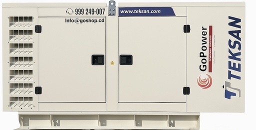 [TJ50PE5S/A/L] GoPower Teksan Generator Perkins 50 kva SoundProof