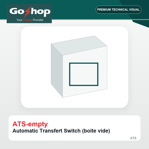[ATS-empty] Automatic Transfert Switch (boite vide)