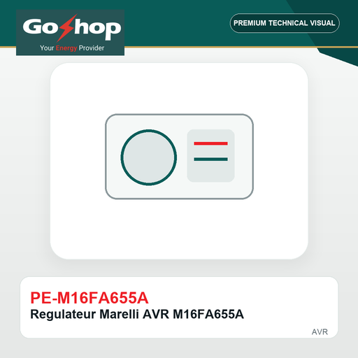 [PE-M16FA655A] Regulateur Marelli AVR M16FA655A