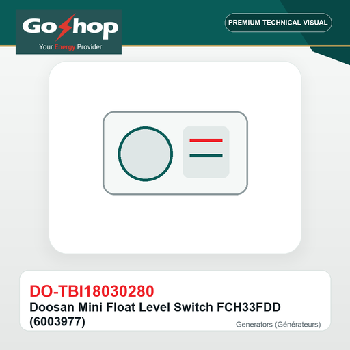 [DO-TBI18030280] Doosan Mini Float Level Switch FCH33FDD (6003977)