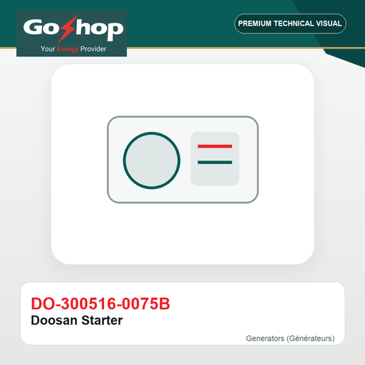 [DO-300516-0075B] Doosan Starter