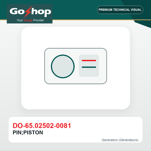 [DO-65.02502-0081] PIN;PISTON