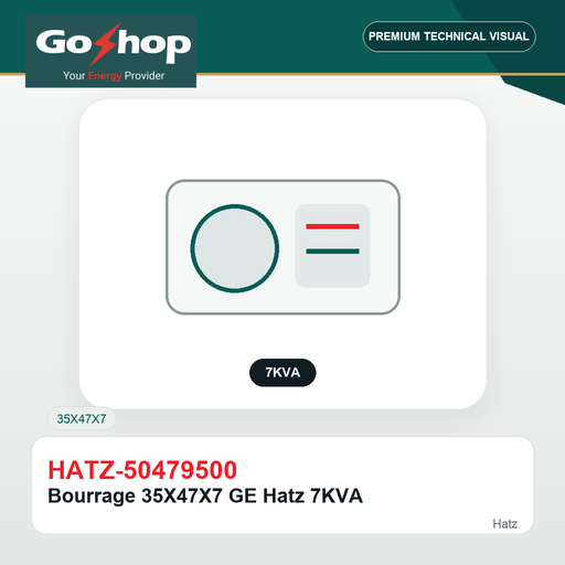 [HATZ-50479500] Bourrage 35X47X7 GE Hatz 7KVA