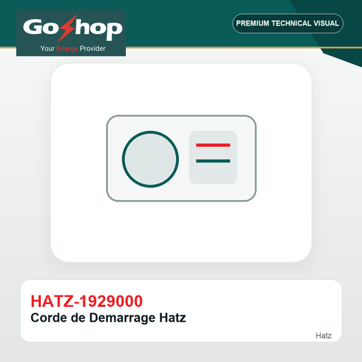 [HATZ-1929000] Corde de Demarrage Hatz