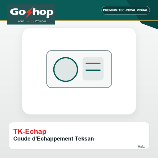 [TK-Echap] Coude d'Echappement Teksan