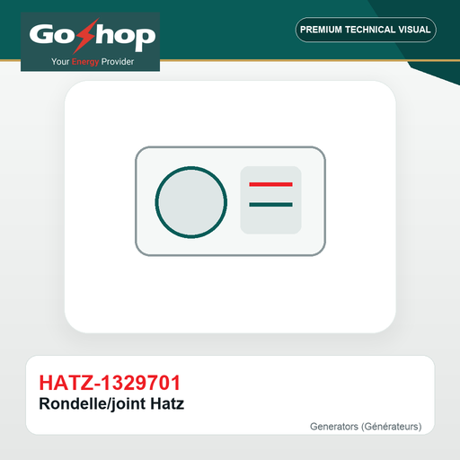 [HATZ-1329701] Rondelle/joint Hatz