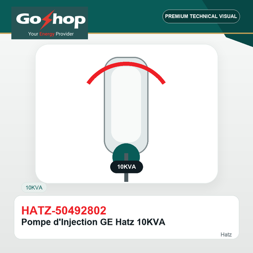 [HATZ-50492802] Pompe d'Injection GE Hatz 10KVA