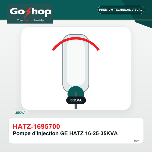 [HATZ-1695700] Pompe d'Injection GE HATZ 16-25-35KVA