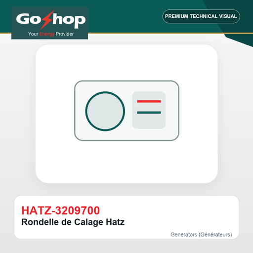 [HATZ-3209700] Rondelle de Calage Hatz