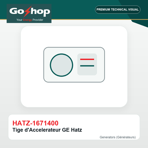 [HATZ-1671400] Tige d'Accelerateur GE Hatz