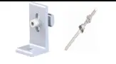 [LP-LF-02] L Feet with Hanger Module,1 bolts, 1 M10*200  Hanger Bolt