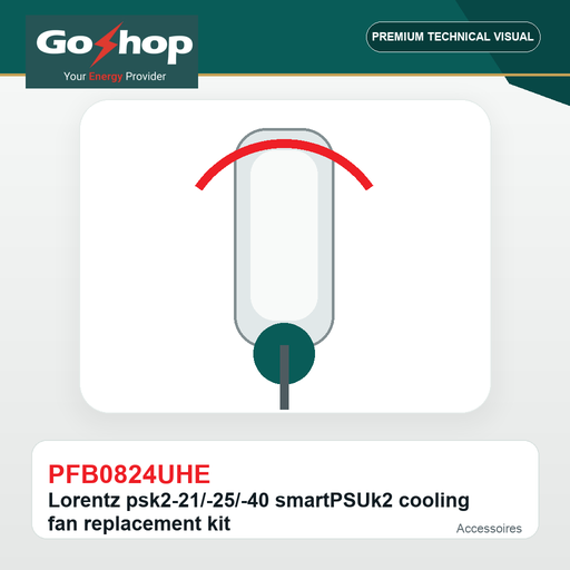 [PFB0824UHE] Lorentz psk2-21/-25/-40 smartPSUk2 cooling fan replacement kit