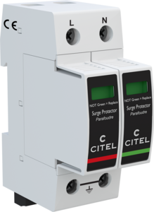 [DAC50VGS-11-275] Citel SPD Parafoudre DAC50VGS-11-275 Type 2+3 AC Single Phase Surge Protector 50 kV Class C