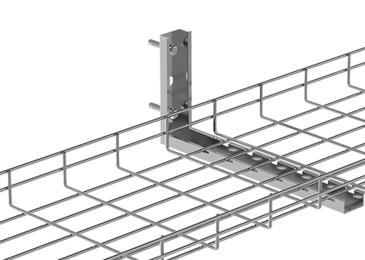 [GSEPJ-LWB300-EZ] Goshop L-Type Support Mural pour Chemin de Cables/wire mesh cable tray L-type wall bracket H170mm:L366mm:T2mm